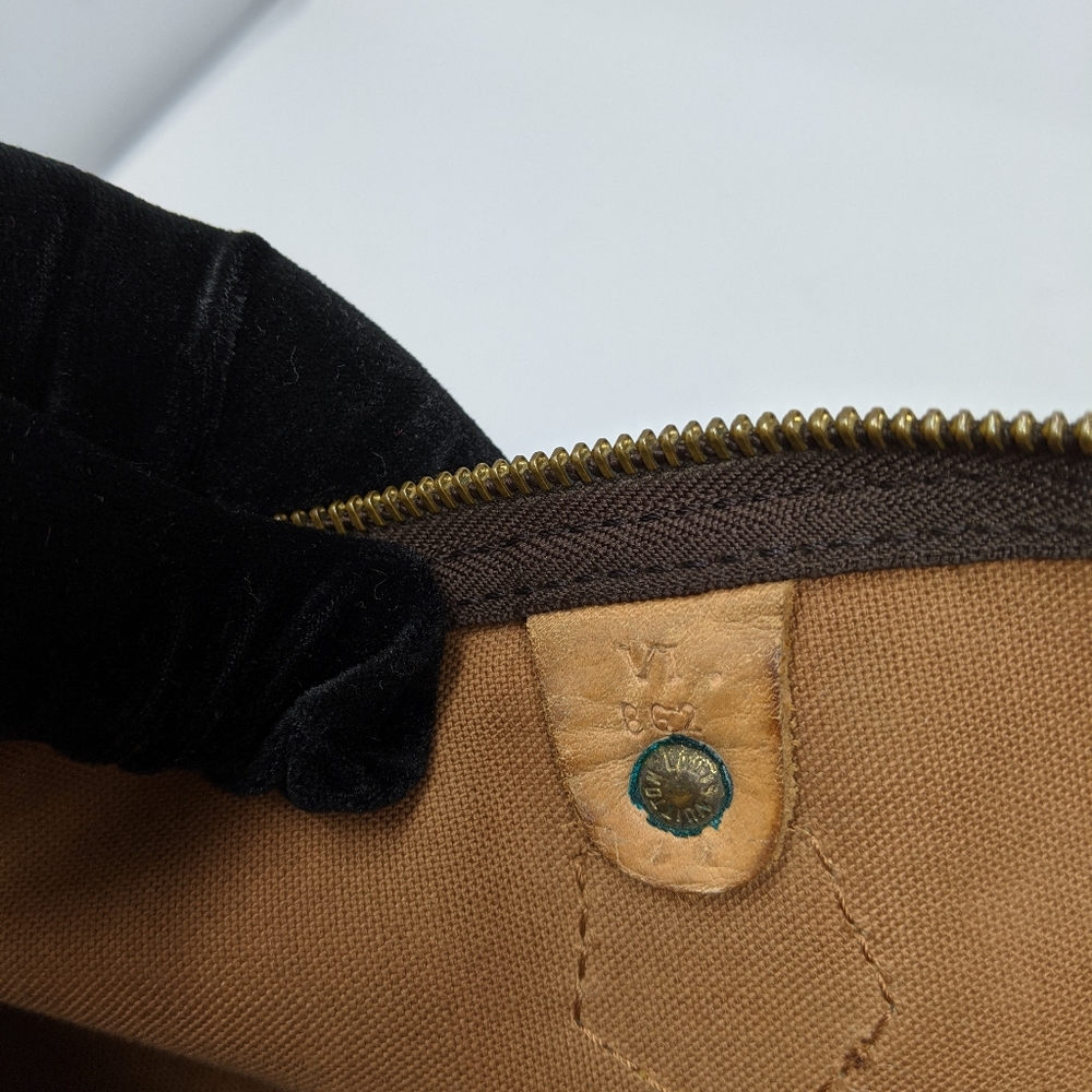 Louis Vuitton Brown Monogram Canvas Speedy Top-Handle Tote - Picture 12 of 15